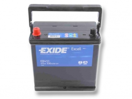 Autobatéria EXIDE Excell 45Ah, 12V, EB451 (EB451)