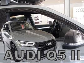 Deflektory na Audi Q5, 5-dverová, od 2017 (predné) (10265)