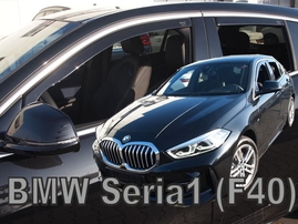 Deflektory na BMW 1 (F40), 5-dverová, od 2019 (+zadné) (11188)