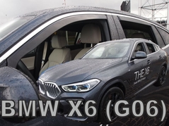 Deflektory na BMW X6 (G06) od 2020 (+zadné) (11191)