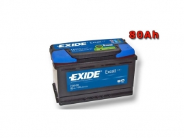 Autobatéria EXIDE Excell 80Ah, 12V, EB800 (EB800)