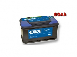 Autobatéria EXIDE Excell 80Ah, 12V, EB802 (EB802)