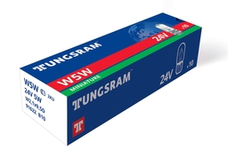 Tungsram žiarovka W5W 24V 5W W2,1x9,5d 1ks (TU 91622 B10)