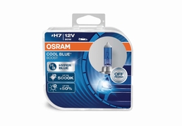 OSRAM COOL Blue BOOST 5000K +50% H7 12V 80W PX26d 2ks (OS 62210CBB-HCB-A)