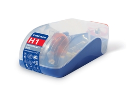 Tungsram H1 12V 55W Sada žiaroviek + poistky (TU Emergency H1)