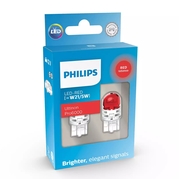 Philips LED W21/5W 12V 2.5/0.5W Ultinon Pro6000 Červené SI NOECE 2ks (PH 11066RU60X2)
