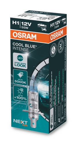 OSRAM H1 12V 55W P14.5s Cool Blue INTENSE NextGen. 5000K +100% 1ks (OS 64150CBN)