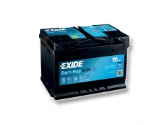 Autobatéria EXIDE Start-Stop AGM 70Ah, 760A, 12V, EK700 (EK700)