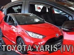 Deflektory na Toyota Yaris, 5-dverová (+zadné), r.v.: 2020 - (29666)