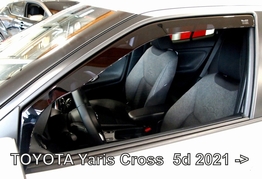 Deflektory na Toyota Yaris Cross, 5-dverová, r.v.: 2021 - (29669)