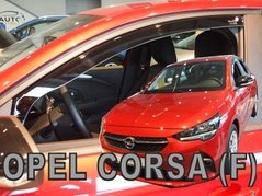 Deflektory na Opel Corsa F, 5-dverová, r.v.: 2019 - (25405)