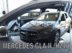 Deflektory na Mercedes Class GLA H247, 5-dverová, r.v.: 2020 - (23619)