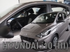 Deflektory na Hyundai i10 III, 5-dverová (+zadné), r.v.: 2020 - (17302)