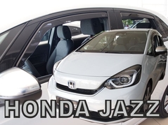 Deflektory na Honda Jazz V, 5-dverová (+zadné), r.v.: 2020 - (17175)