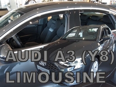 Deflektory na Audi A3 Sedan, 5-dverová, 2020 - (+zadné) (10273)