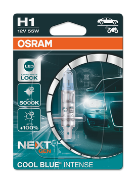 OSRAM H1 12V 55W P14.5s Cool Blue INTENSE NextGen. 5000K +100% 1ks (OS 64150CBN-01B)