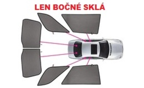 Slnečné clony na okná - BMW 1 (2019-) - Len na bočné stahovacie sklá (BMW-1SER-5-C/18)