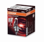 OSRAM H4 12V 60/55W P43T NIGHT BREAKER® SILVER +100% 1ks (OS 64193NBS-A)
