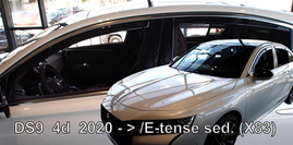Deflektory na Citroen DS9, 5-dverová (+zadné), r.v.: 2020 - (12282)