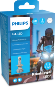 Philips H4 12V 18W P43t Ultinon Pro6000 LED 5800K Moto 1ks (PH 11342U6000X1)