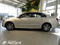 Ochranná lišta dverí - VW Jetta 2011-2014 (F-11)