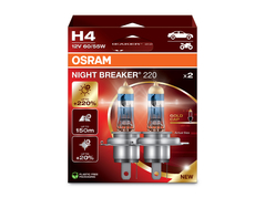 OSRAM H4 12V 60/55W P43t NIGHT BREAKER® 220 +220% 2ks (OS 64193NB220-2HB)