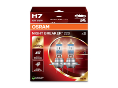 OSRAM H7 12V 55W PX26d NIGHT BREAKER® 220 +220% 2ks (OS 64210NB220-2HB)