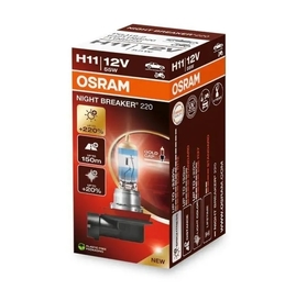 OSRAM H11 12V 55W PGJ19-2 NIGHT BREAKER® 220 +220% 1ks (OS 64211NB220)