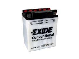 Motobatéria EXIDE BIKE Conventional 14Ah, 12V, YB14L-B2 (E5039)