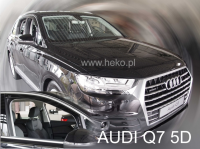 Deflektory na Audi Q7 od 2015 (+zadné) (10249)