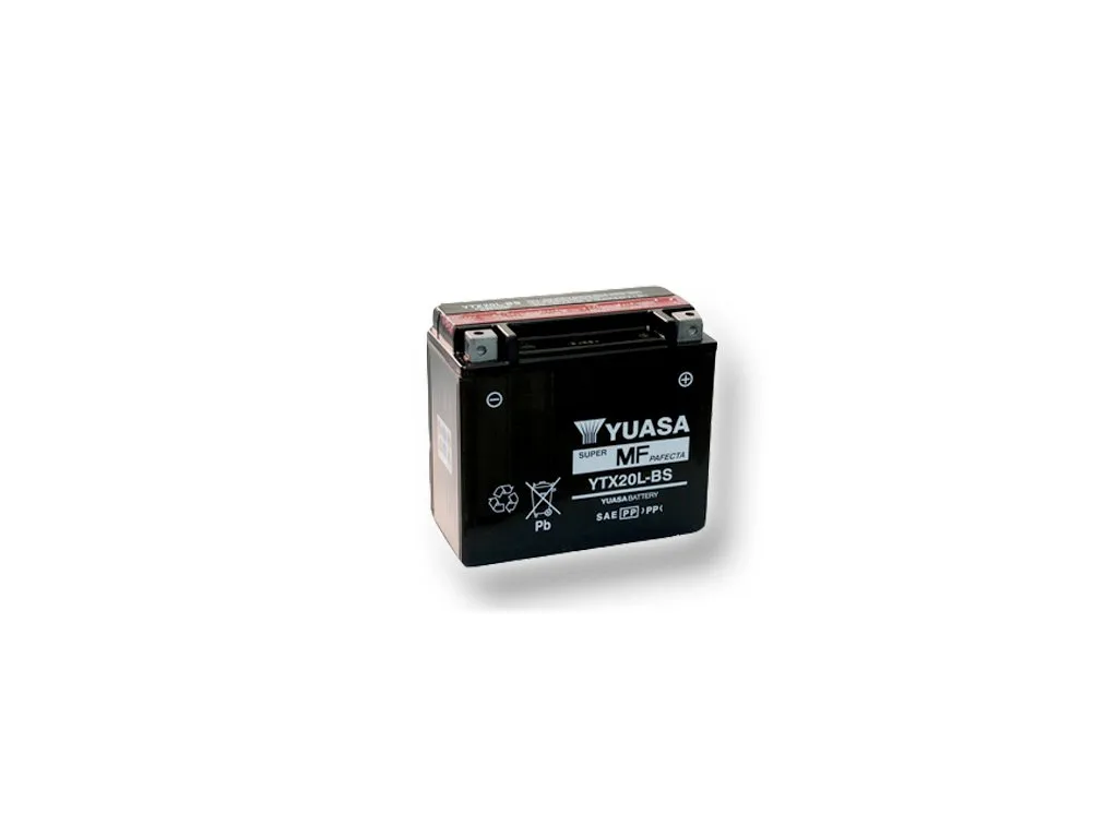 Motobatéria YUASA YTX20L-BS 18Ah, 12V (E1375)