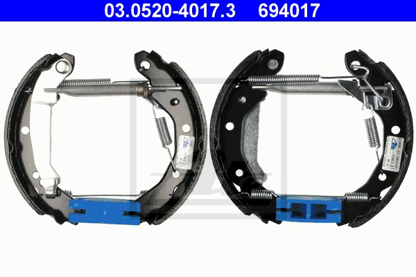Sada brzdových čeľustí CONTINENTAL TEVES (ATE) (03.0520-4017.3)