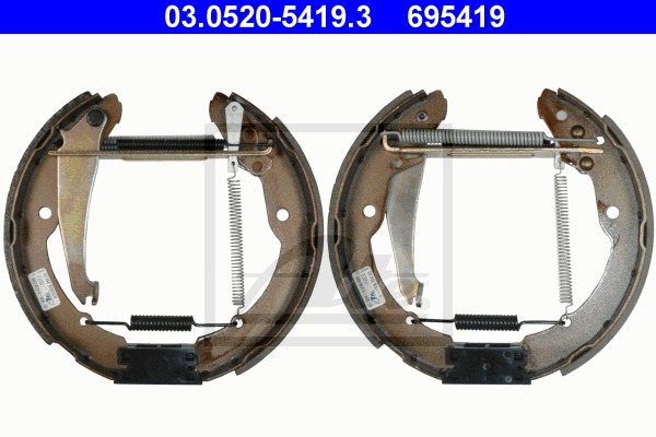 Sada brzdových čeľustí CONTINENTAL TEVES (ATE) (03.0520-5419.3)
