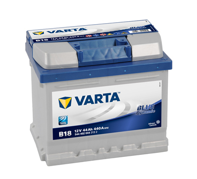 Autobatéria VARTA BLUE Dynamic 44Ah, 440A, 12V, B18, 544402044 (5444020443132)