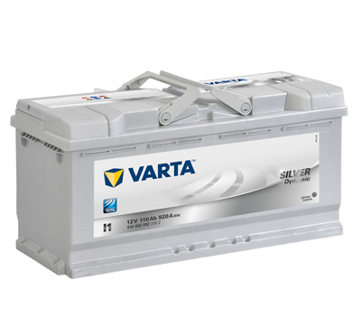 Autobaterie VARTA SILVER Dynamic 110Ah, 920A, 12V, I1, 610402092 (6104020923162)