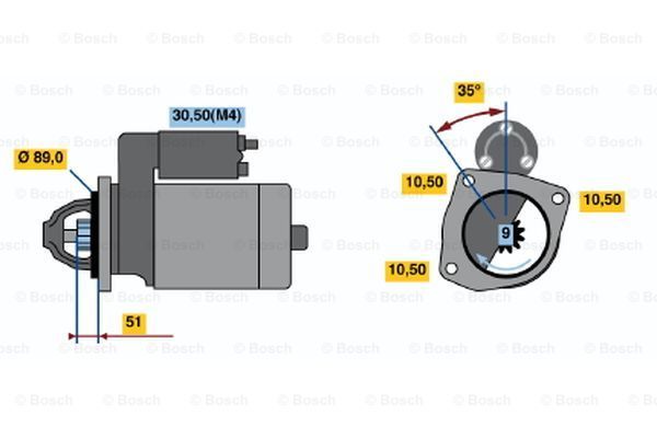 Lambda sonda BOSCH (0 258 030 133)