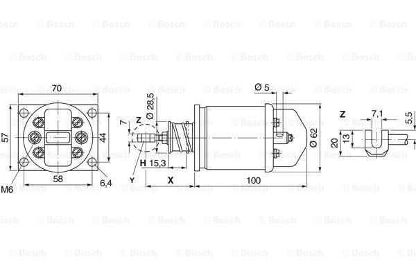 Olejový filter BOSCH (0 451 103 337)