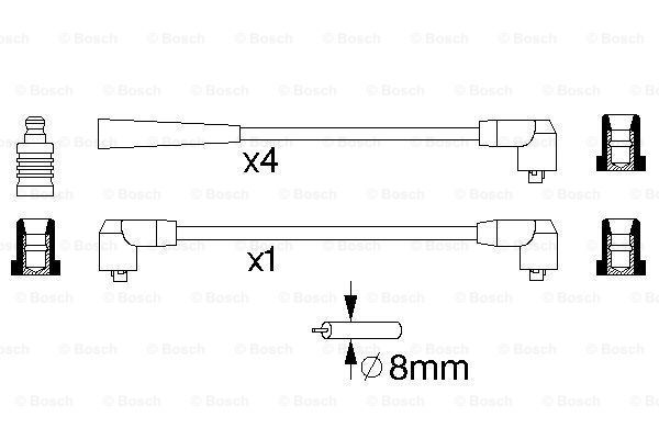 Senzor tlaku paliva BOSCH (0 261 230 414)