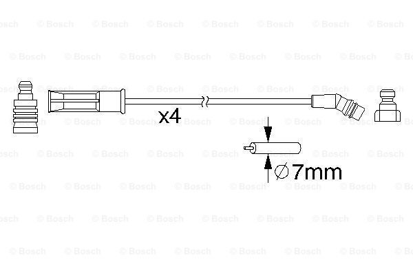 Lambda sonda BOSCH (0 258 007 290)