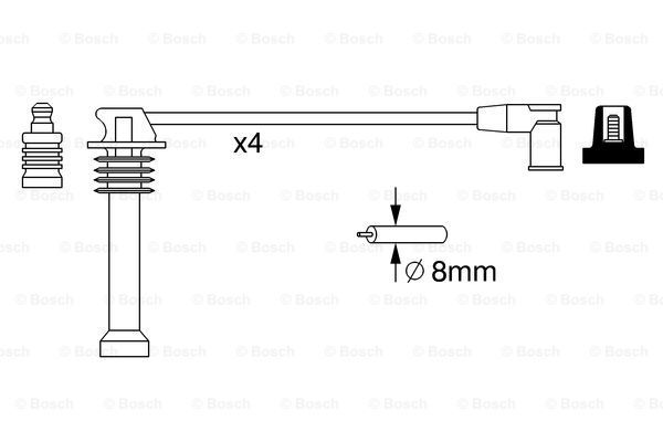 Vzduchový filter BOSCH (F 026 400 159)