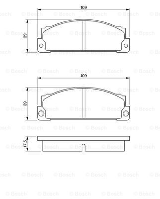 Vzduchový filter BOSCH (1 457 433 156)