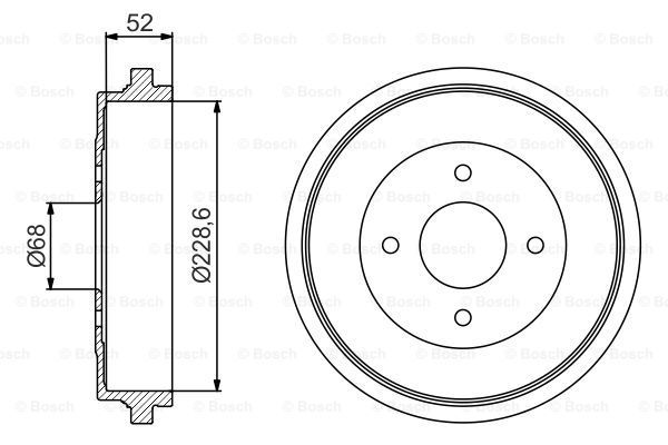 Vzduchový filter BOSCH (F 026 400 429)