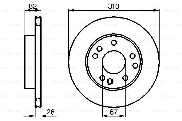 Lambda sonda BOSCH (0 258 006 175)