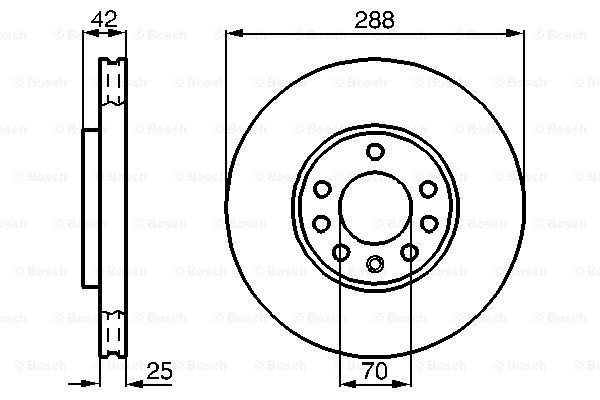 Lambda sonda BOSCH (0 258 006 557)