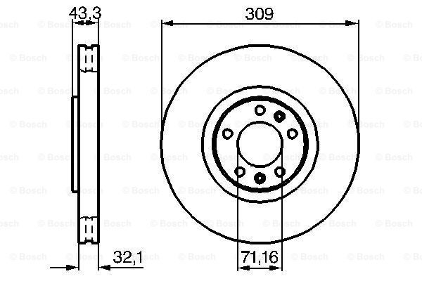 Lambda sonda BOSCH (0 258 006 541)