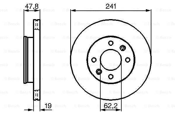 Lambda sonda BOSCH (0 258 005 322)