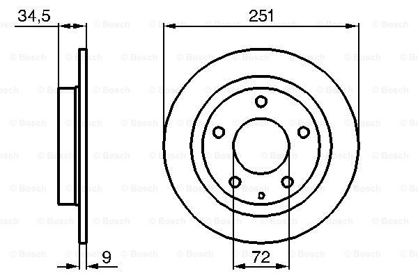 Lambda sonda BOSCH (0 258 003 548)