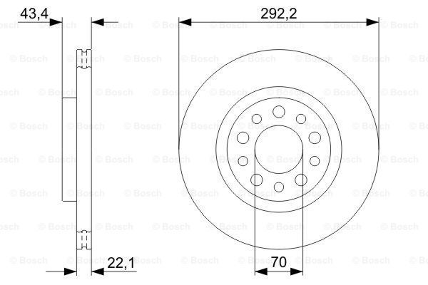 Lambda sonda BOSCH (0 258 030 065)