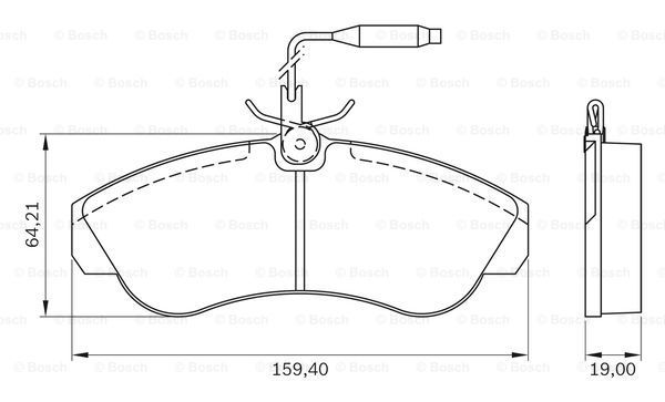 Filter vnútorného priestoru BOSCH (1 987 435 580)