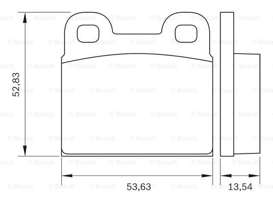 Vzduchový filter BOSCH (F 026 400 004)